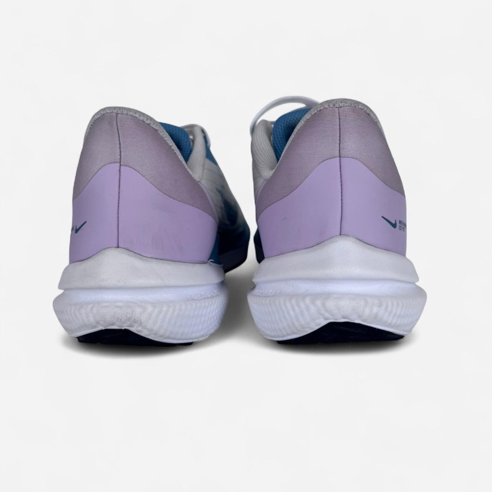 Women's Nike  Winflo 09 White and Blue Athletic Shoes - Picture 7 of 8